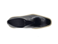 Carrucci Laceless Loafer with Contrast color lightweight sole
