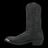 Laredo East Bound Black Pig Skin Leather Boots