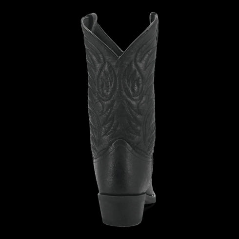 Laredo East Bound Black Pig Skin Leather Boots