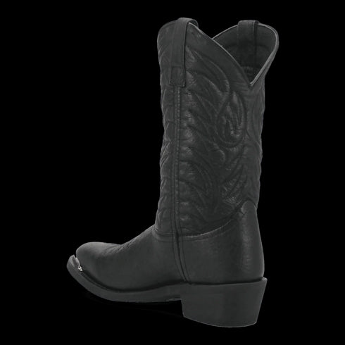 Laredo East Bound Black Pig Skin Leather Boots