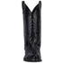 Laredo Paris Black Leather R-Toe Men's Boots