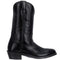 Laredo Paris Black Leather R-Toe Men's Boots