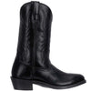 Laredo Paris Black Leather R-Toe Men's Boots