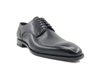 Carrucci Leather Sole Plain Toe Burnished Blucher