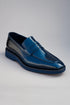 Carrucci Leather Penny Loafer in Chunky Sole