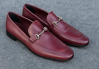 Leather Sole Horsebit Loafer