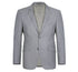 Light Grey Suit - Silver Gray Suit For Wedding - Mens Two Button Slim Fit Hack Light Grey Pocket Suit
