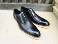Carrucci Cap Toe Oxford in Lightweight Sole