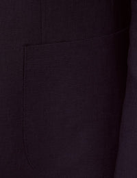 Mens Linen Suit For Beach Wedding - Summer Suit in Navy Linen