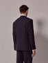Mens Linen Suit For Beach Wedding - Summer Suit in Navy Linen