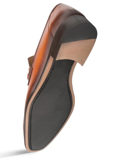 Ornament Loafer Cognac By Mezlan Made In Spain Brand