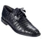 Los Altos Black Genuine Caiman Oxford
