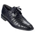 Los Altos Black Genuine Caiman Oxford