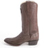 Los Altos Brown Snip Toe Boots Genuine Teju Lizard Skin