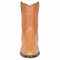 Los Altos Men's Genuine Full Quill Ostrich Honey Roper Toe Boots