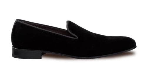 Lublin Velvet Black By Mezlan Made In Spain Brand
