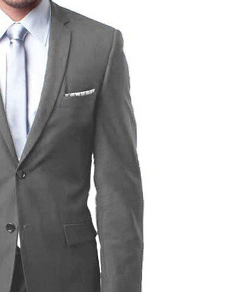Ultra Slim Light Grey Men's Suit
