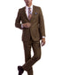 Ultra Slim Brown Men's Suit