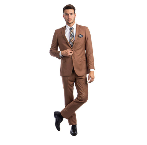 Ultra Slim Caramel Men's Suit