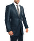 Sharkskin Mid Navy Ultra Slim Men's Suit