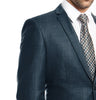Sharkskin Mid Navy Ultra Slim Men's Suit