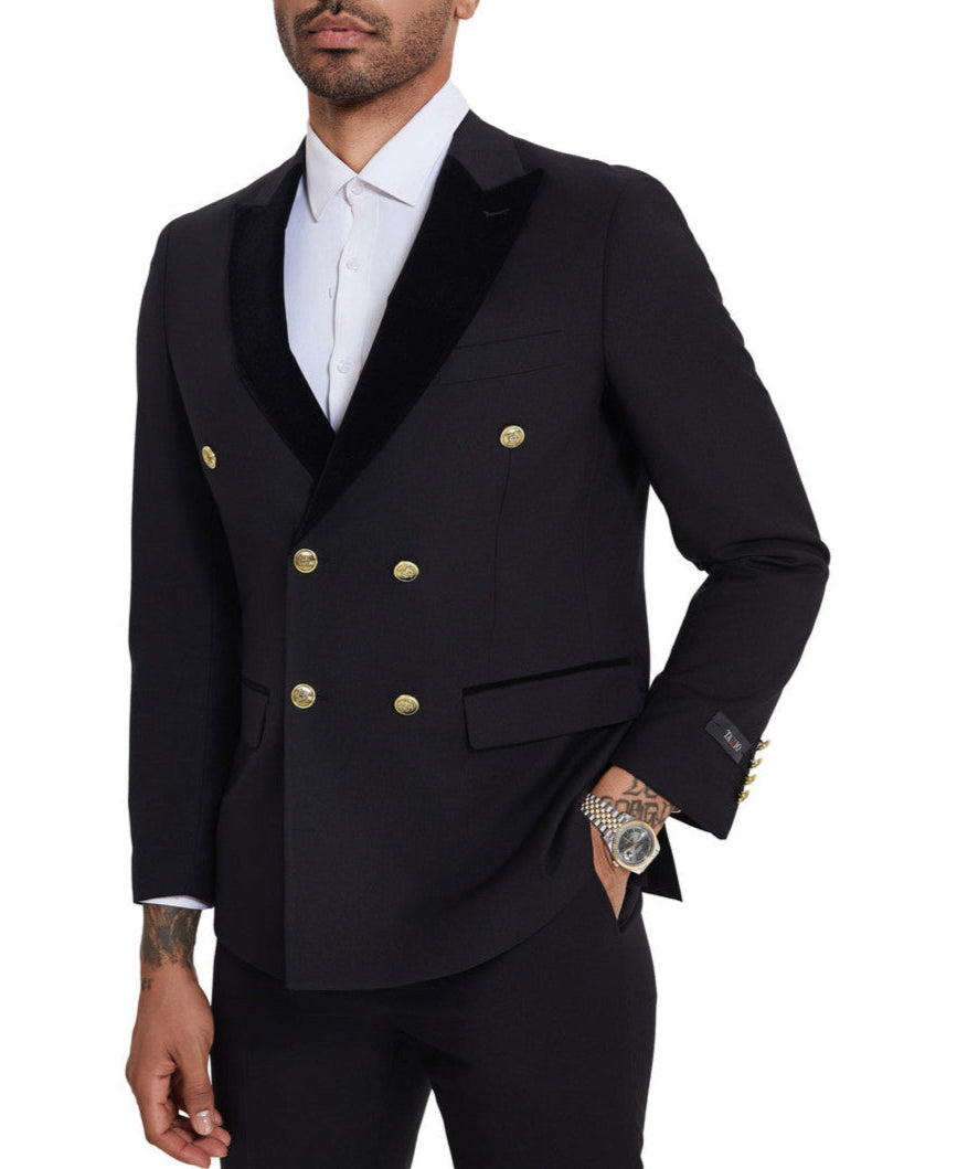 Regular Fit 2 Piece Tuxedo (Gray) T-2PP main image 1