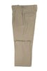 Tiglio Luxe Tan Semi-Wide Leg Wool Marbella Dress Pants TIG1004