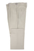 Tiglio Luxe Bone Semi-Wide Leg Wool Marbella Dress Pants TL2648