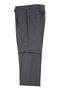 Tiglio Luxe Light Gray Semi-Wide Leg Wool Marbella Dress Pants E09063/26