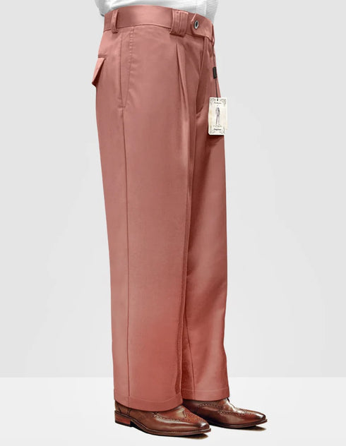 Statement Clothing | Solid Color Wide Mauve Leg Pants