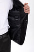 Mens Glitter Sequin Flashy in Color "Black" Tuxedo Dinner Jacket Blazer Sportcoat