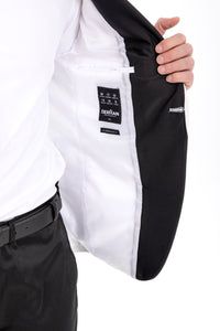 Mens Glitter Sequin Flashy in Color "White" Tuxedo Dinner Jacket Blazer Sportcoat