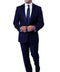 Navy Formal Slim Cut Men's Tuxedo Suit Bryan Michaels Suits - Paul Malone.com