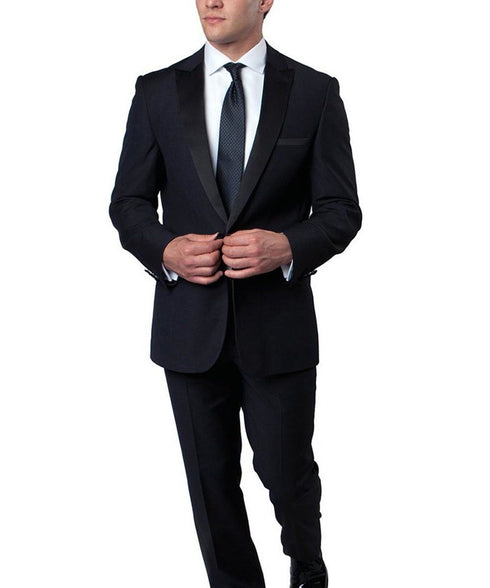 Exciting Slim Cut Men's Tuxedo Suit Bryan Michaels Suits - Paul Malone.com