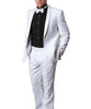 The Classic White Formal Tuxedo Bryan Michaels Suits - Paul Malone.com