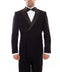 Black Double Breasted Tuxedo with Shawl Lapel