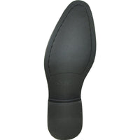 Bravo Mens 1920's Gangster Wingtip Dress Shoe in Black and White