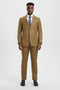 Tan Suits For Wedding - Tan Groomsmen Suits - Tan Sharkskin Tuxedo