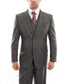 Dark Grey 3-piece Wool Suit with Vest
