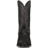 Dan Post Men’s Makara Genuine Caiman Black 13” Medium Round Toe Leather Boot
