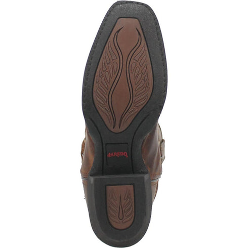 Laredo Malinda Tan Leather Round Toe Women Boots