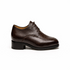 Marco Di Milano Men's Brown Caiman Lizard Derby Shoes Toluca