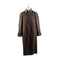Men Brown Long Full Length Rain Coat