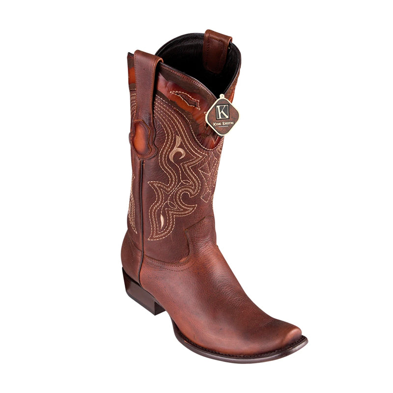 Men's King Exotic Sharkskin Boots With Inside Zipper Dubai Toe Handcrafted Black (479B0905) main image 0