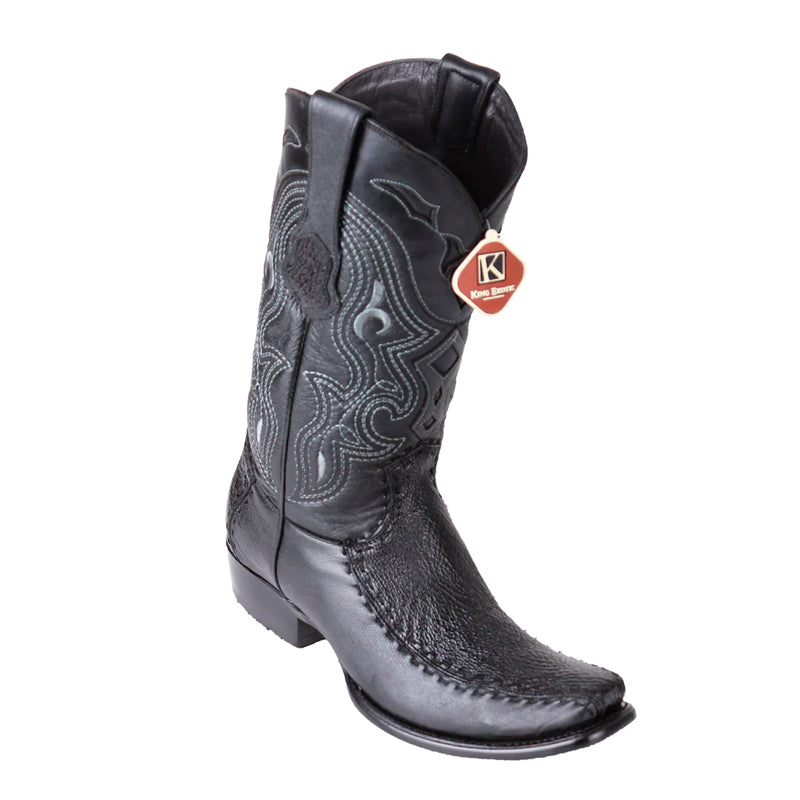 Mens King Exotic Sharkskin European Toe Boots main image 0