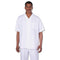 Men's 2 piece Sets Summer Walking Suit in Solid White