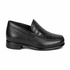 Men’s Black Genuine Crocodile and Calfskin Leather Slip-On Dress Shoes