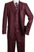 Men’s Burgundy 3-Piece Suit – Burgundy