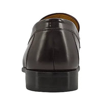 Carrucci Men's Burnished Signature Buckle Loafer