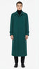 Men’s Full-Length Green Overcoat